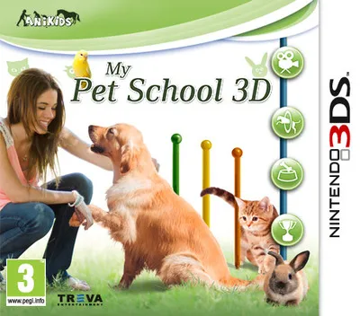 My Pet School 3D (Europe) (En,Fr,De,Es,It)